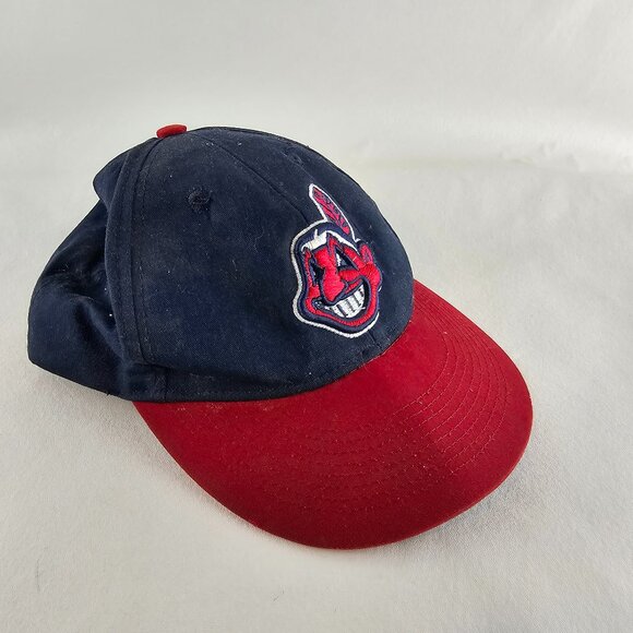 Cleveland Indians Hat Youth Chief Wahoo OC Sports Team MLB Adjustable Cap Boys H - Picture 1 of 8